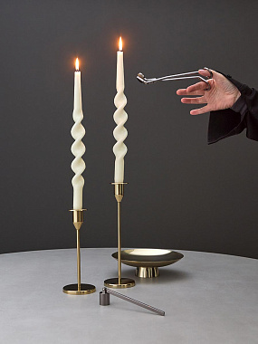 картинка Набор аксессуаров для свечей графитового цвета из коллекции Essential от магазина Tkano