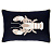 Подушка декоративная Navy lobster из коллекции Sea treasures, 30х45 см