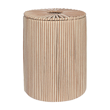 картинка Корзина плетеная Dholak Beige из коллекции Ethnic от магазина Tkano