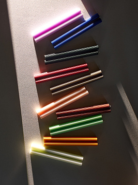 картинка Набор из двух свечей коричневого цвета из коллекции Edge от магазина Tkano