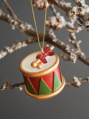 картинка Набор ёлочных украшений Classic Christmas Charm из коллекции New Year Essential, 4 шт. от магазина Tkano