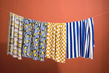 картинка Плед Сардины из коллекции Сорренто от магазина Tkano