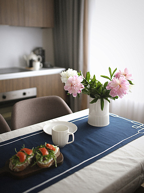 картинка Набор из двух тарелок белого цвета из коллекции Kitchen Spirit, 21 см от магазина Tkano