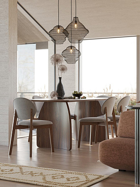 картинка Ковер из джута и переработанного хлопка Kolkata из коллекции Ethnic от магазина Tkano