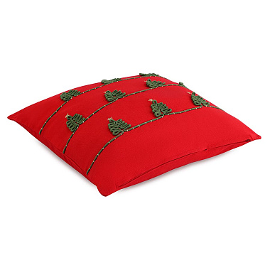 картинка Чехол на подушку Christmas forest из коллекции New Year Essential от магазина Tkano