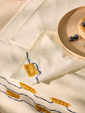 картинка Салфетка сервировочная Ритм из коллекции Ethnic от магазина Tkano