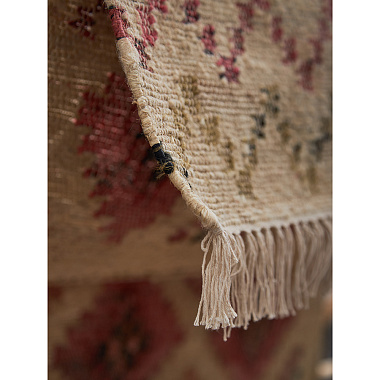 картинка Ковер из джута и шерсти по мотивам башкирских орнаментов из коллекции Cultural Heritage от магазина Tkano