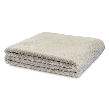 картинка Полотенце банное бежево-серого цвета из коллекции Essential от магазина Tkano