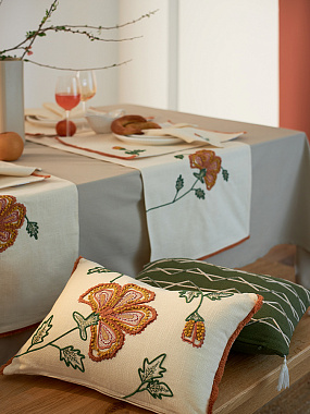 картинка Подушка декоративная Spring Vibes из коллекции Ethnic, 30х45 см от магазина Tkano