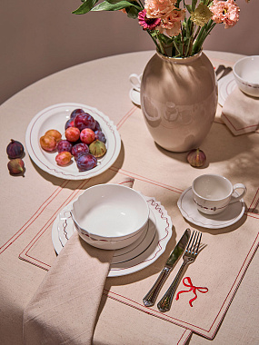 картинка Набор из двух чайных пар из коллекции Canto, 240 мл от магазина Tkano