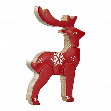 картинка Декор новогодний Reindeer Rudolph из коллекции New Year Essential, 20 см от магазина Tkano