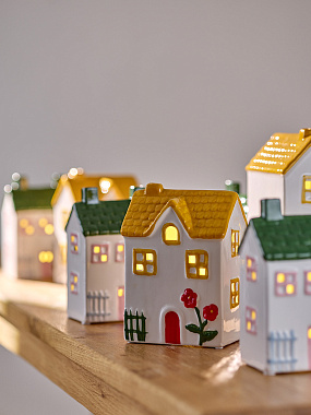 картинка Домик с подсветкой Ribe из коллекции Blossom от магазина Tkano