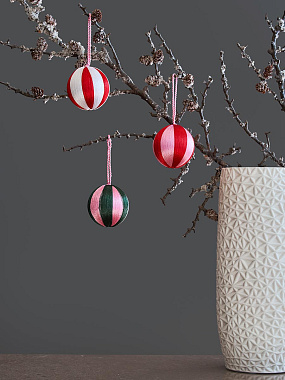 картинка Набор елочных украшений Circus из коллекции New Year Essential, 3 шт. от магазина Tkano