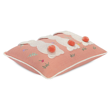картинка Подушка декоративная Funky bunnies из коллекции Easter Essential, 30х45 см от магазина Tkano