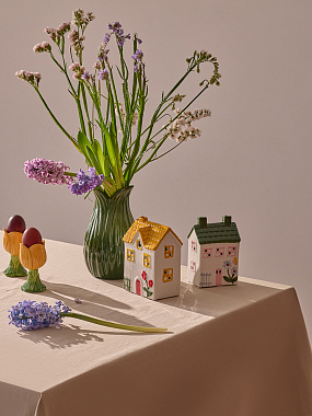 картинка Ваза Petal зеленого цвета из коллекции Blossom от магазина Tkano