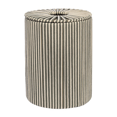 картинка Корзина плетеная Dholak Grey из коллекции Ethnic от магазина Tkano