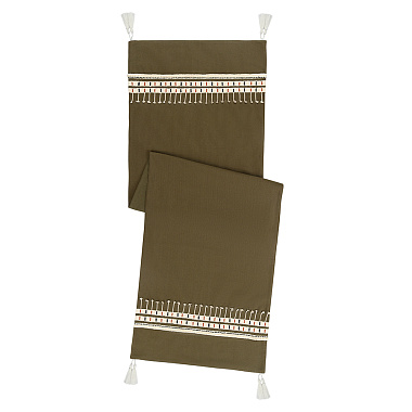 картинка Дорожка на стол Nomad grid из коллекции Ethnic от магазина Tkano