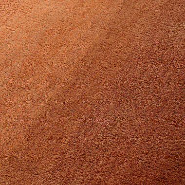 картинка Ковер из шерсти Over Horizon терракотового цвета из коллекции Trendy Ruffles от магазина Tkano