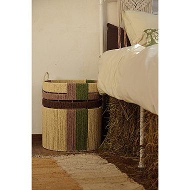 картинка Корзина плетеная Bongo Nature из коллекции Ethnic от магазина Tkano