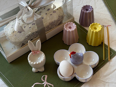 картинка Подставка для яиц Magic Rabbit из коллекции Easter Essential от магазина Tkano