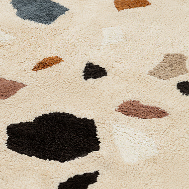 картинка Ковер из хлопка Terrazzo Poetry из коллекции Ethnic от магазина Tkano