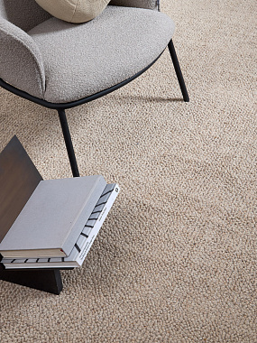 картинка Ковер из шерсти Salem бежевого цвета из коллекции Ethnic, 120x180 см от магазина Tkano