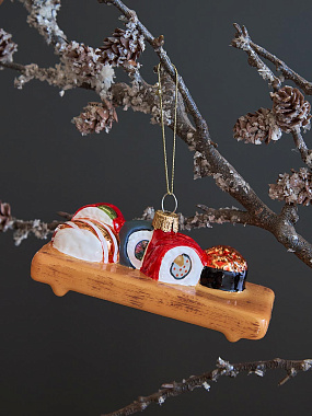 картинка Набор ёлочных украшений Christmas feast коллекции New Year Essential от магазина Tkano