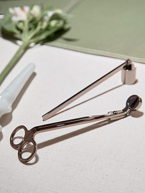 картинка Набор аксессуаров для свечей дымчато-коричневого цвета из коллекции Essential от магазина Tkano